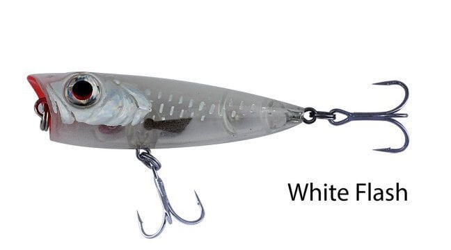 Savage gear 3D Minnow Pop Walker 43 3g Suni Yem 03-White Flash
