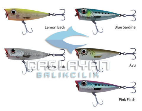 Savage gear 3D Minnow Pop Walker 43 3g Suni Yem 04-Lemon Back