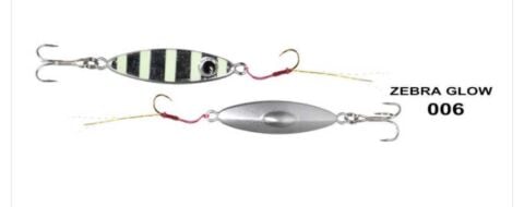 Ryuji Zuby 32mm 6.6gr Jig Yem ZEBRA GLOW