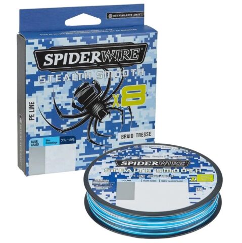 Spider Wire Stealth Smooth8 x8 Pe Braid 150m Blue Camo Örgü İp 0.11mm