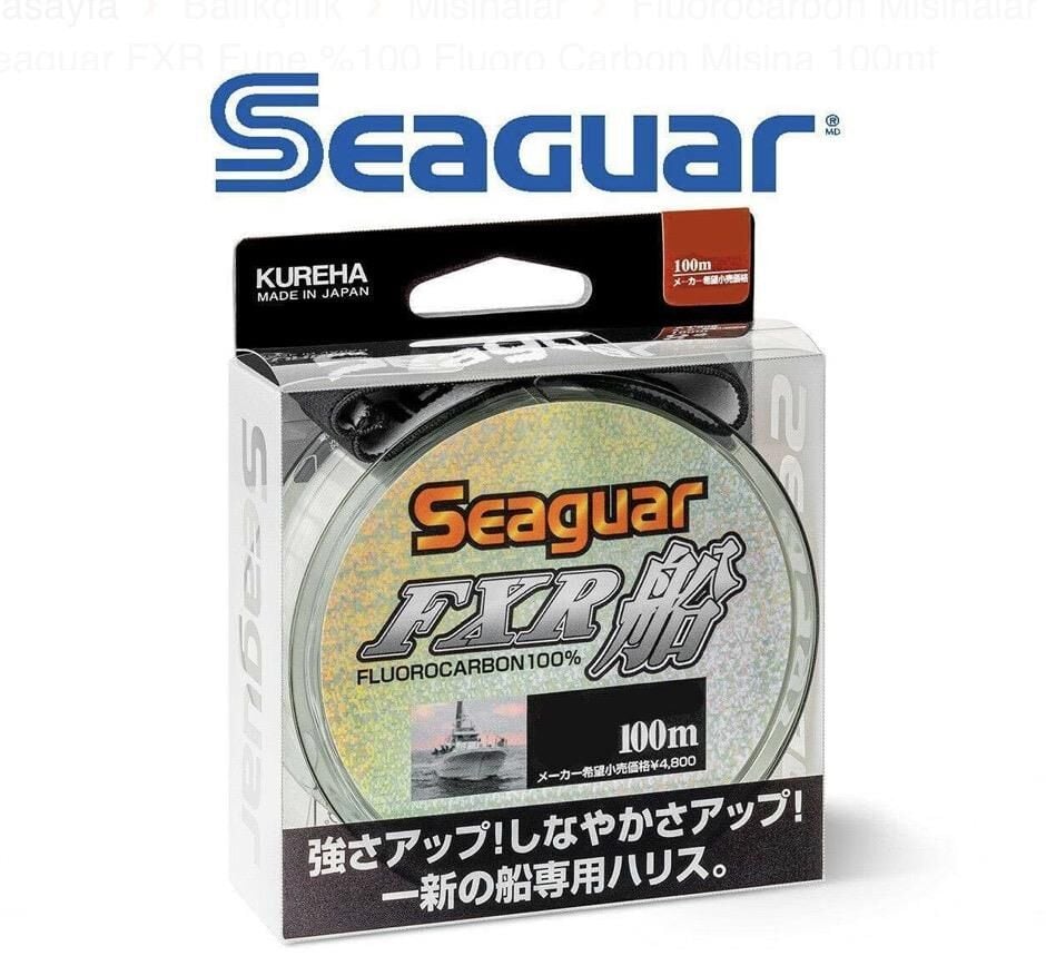 Seaguar FXR Fune %100 Fluoro Carbon Misina 100mt -0,405 mm