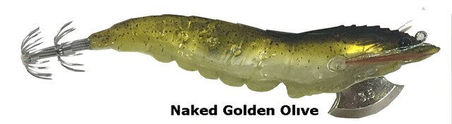 Savage gear 3D Shırımp Egı Jıg 9 cm 23 gr Suni Yem Naked Golden Olıve