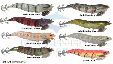 Savage gear 3D Shırımp Egı Jıg 9 cm 23 gr Suni Yem Naked Reb Lobster