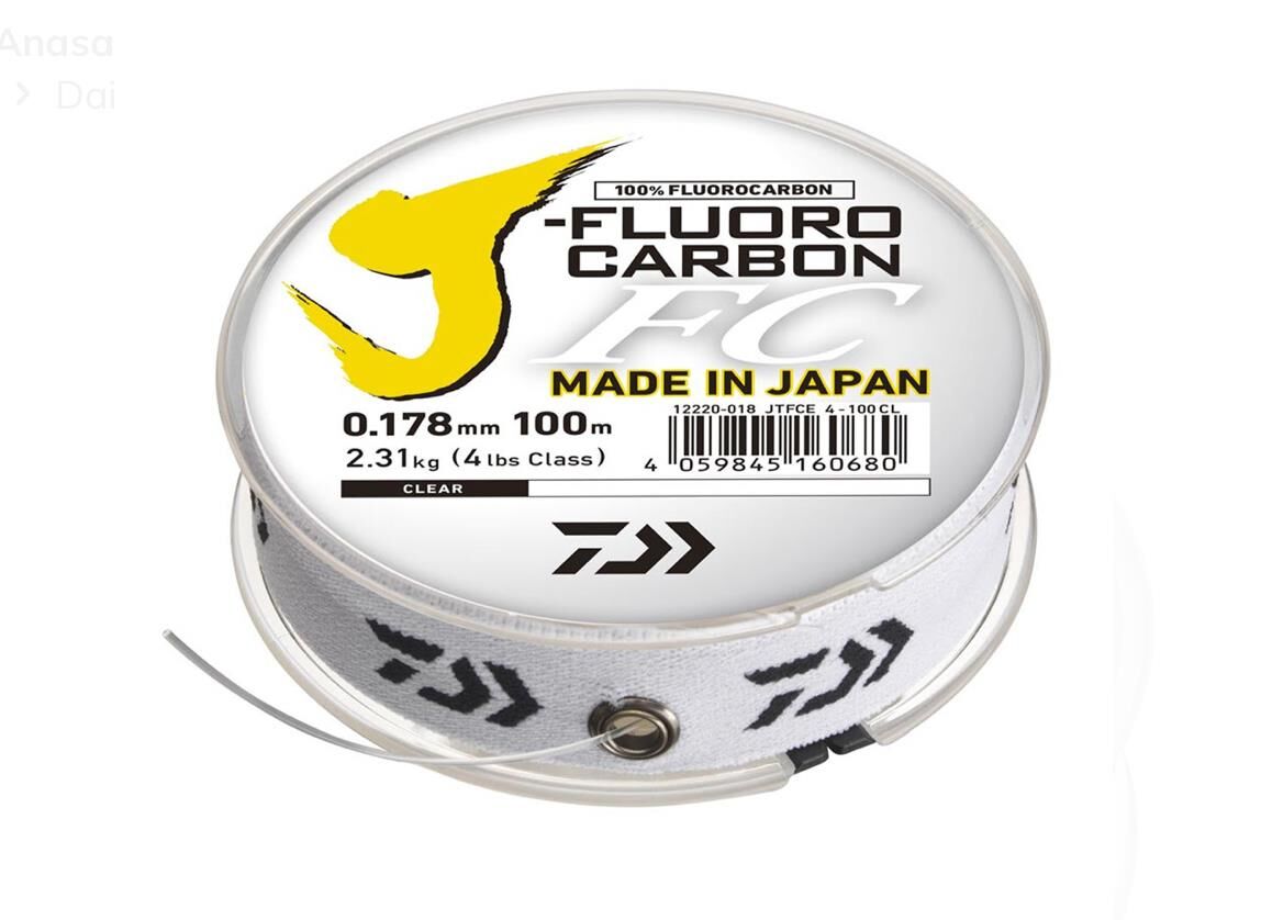 Daiwa J Fluorocarbon Leader Misina 0,254 MM 100 MT
