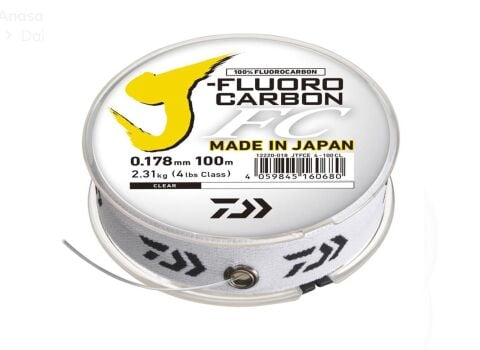 Daiwa J-Fluorocarbon Leader 0,50 MM 30 LB 50 MT