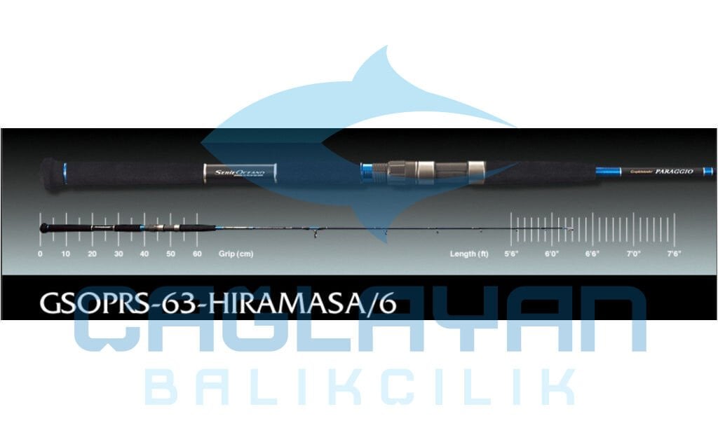 Graphiteleader Paraggio GSOPRS-63-HIRAMASA/6 1.91m 100-210gr