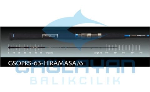 Graphiteleader Paraggio GSOPRS-63-HIRAMASA/6 1.91m 100-210gr