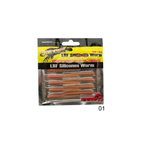 Kendo Karides Kokulu LRF Silikonu 2 ınch Suni Yem 01