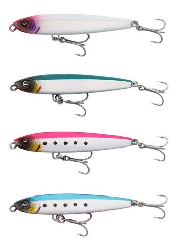  Savage Gear Jig Pencil Micro Z 4.9 cm 10G S Holo White Glow