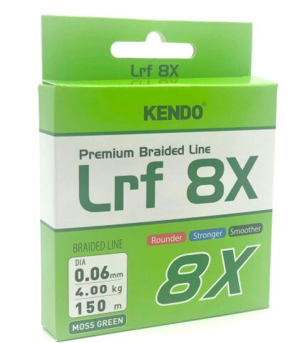 Kendo Lrf 8X Fıghtıng 150 mt mm Örgü ip (Moss Green) 0,08 mm