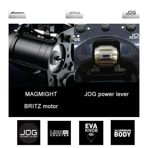 Daiwa 23 Leobritz 200 JL Elektrikli Çıkrık Olta Makinesi (Sol el)