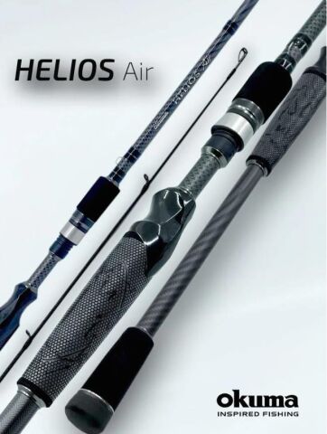 Okuma Helios Air 2,89 cm 10-35 gr 2 Parça Spin Kamışı