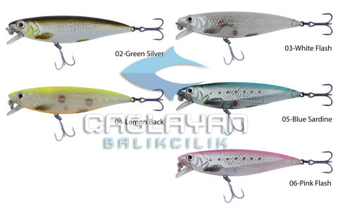 Savage gear 3D Twitch Minnow 6,6cm 6g Suni Yem 03-White Flash