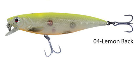 Savage gear 3D Twitch Minnow 6,6cm 6g Suni Yem 04-Lemon Back