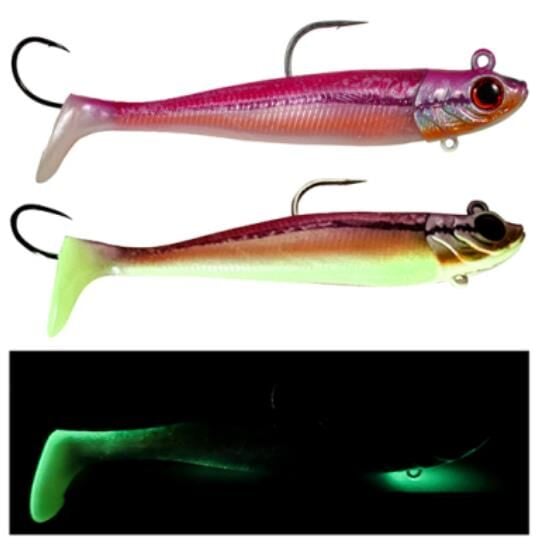 SEABOR DEEP FAKE 200GR 2+1 SİLİKON YEM PINK UV