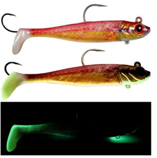 SEABOR DEEP FAKE 200GR 2+1 SİLİKON YEM RED UV