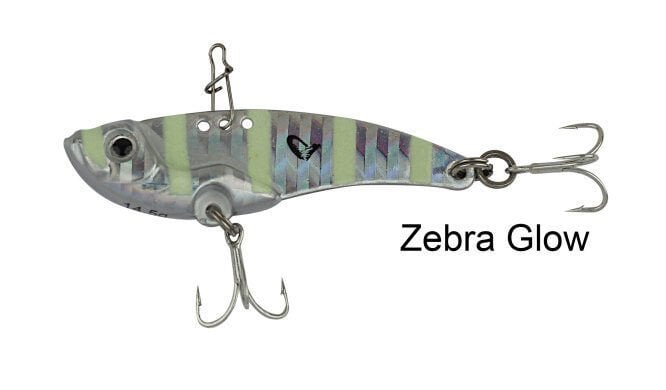 Savage gear 3D VIB Blade 3,5 cm 4gr Suni Yem Glow Zebra