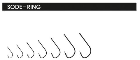 Lineaeffe Sode Ring Olta iğnesi 10 adet 8 Numara