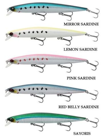 Savage Gear Sea Bass Minnow 12CM 12.5GR F Lemon Sardine