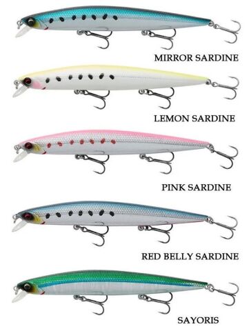 Savage Gear Sea Bass Minnow 12CM 12.5GR F Lemon Sardine
