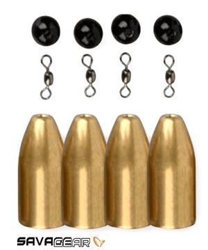 Savage gear Brass Bullet Kit's 7 gr 5 Adet