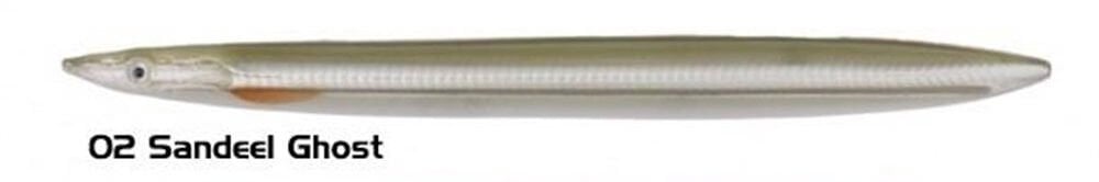 Savage gear B-SG Line Thru Sandeel 125mm 19g Sandeel Ghost