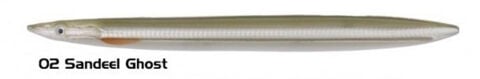 Savage gear B-SG Line Thru Sandeel 125mm 19g Sandeel Ghost