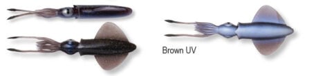 Savage gear Swim Squid 9.5cm 5g 4 Adet Suni Yem Brown