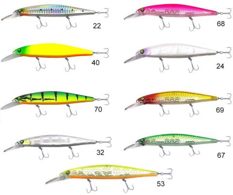 Kendo D Killer's Minnow Hamai 105F 13,2 gr Suni Yem 22