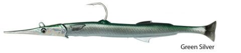 Savage gear Needlefish Pulsetail 2+1 23 cm 55g Suni Yem Green Silver