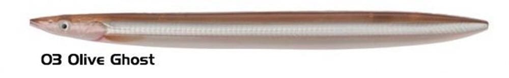 Savage gear B-SG Line Thru Sandeel 175mm 40g 03-Olive Ghost