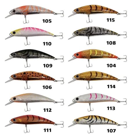 Kendo Shrimp Minnow 60S 6.2gr Sahte Balık 104