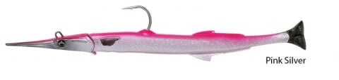 Savage gear Needlefish Pulsetail 2+1 23 cm 55g Suni Yem Pink Silver