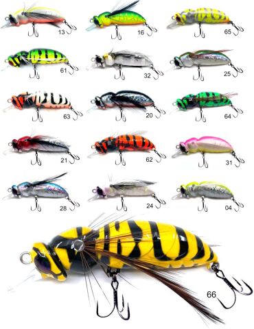 Kendo DF Minnow 55 mm 6 gr Suni Yem 62