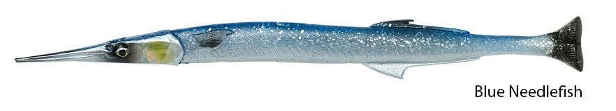 Savage gear Lıne Thru Needlefish Pulsetail 2+1  30cm 85gr Suni Yem Blue Needlefish