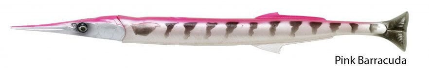 Savage gear Lıne Thru Needlefish Pulsetail 2+1  30cm 85gr Suni Yem Pink Barracuda