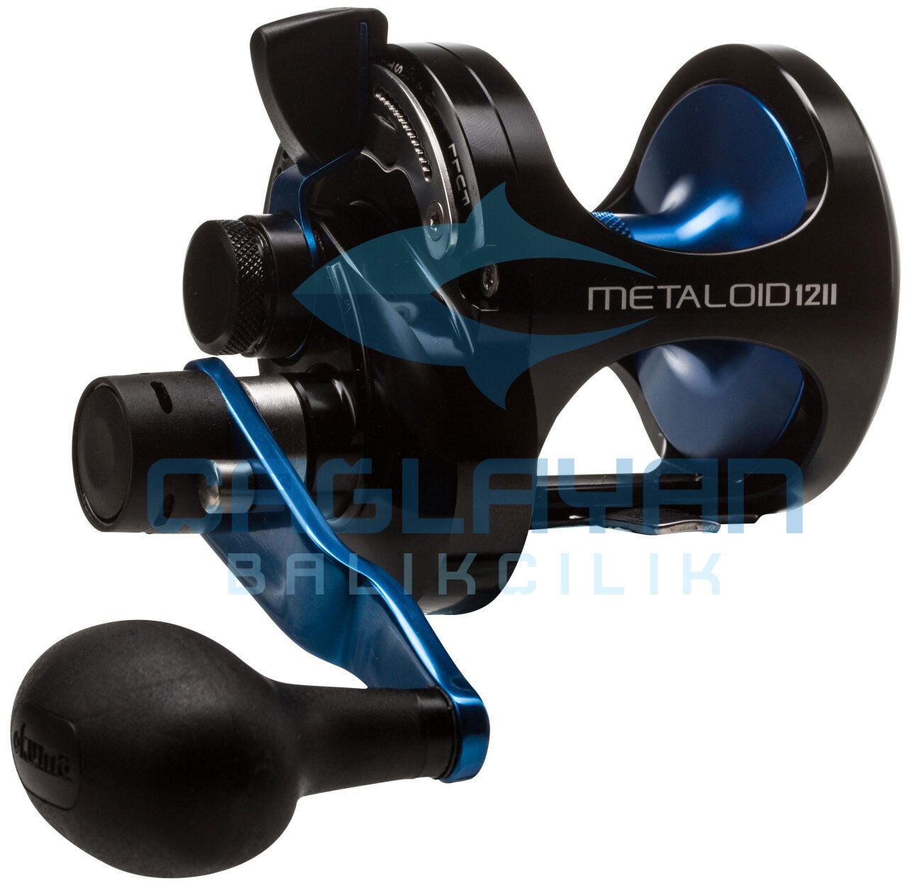 Okuma Metaloıd Two Speed  M-5NIIB (BLUE) Çıkrık Makinesi