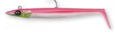 Savage Gear Sandeel V2 14 cm 33 gr 2+1 Pink Pearl Silver