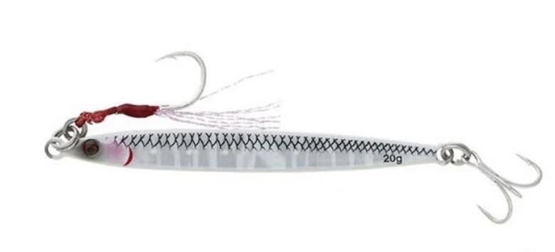 Savage Gear Sardine Slider Micro Jigs 10cm 30gr Sahte Balık White Glow
