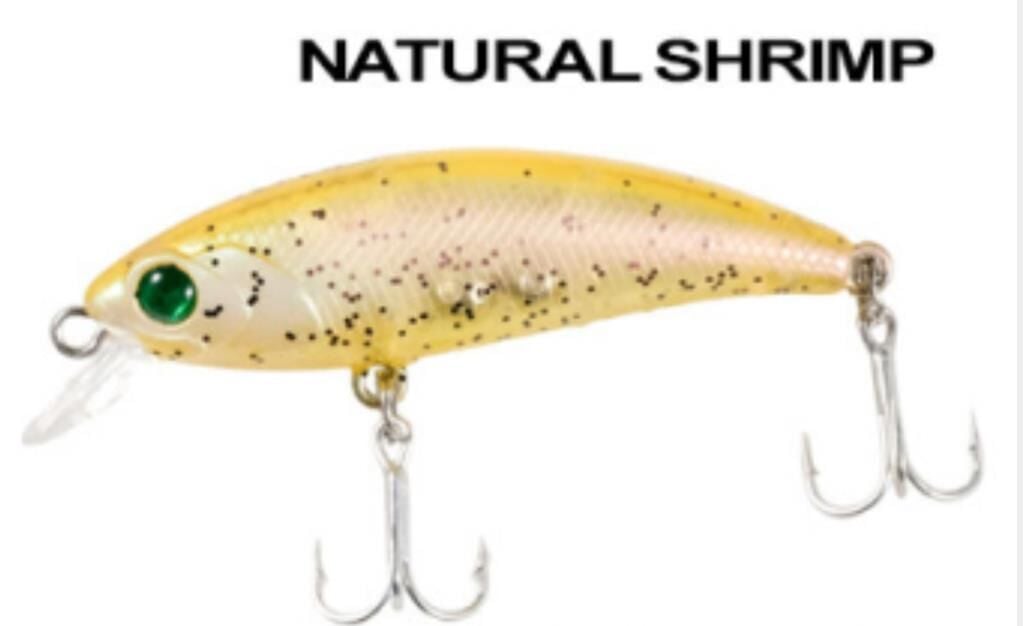 Ryuji Baby Minnow Sinking 5cm 4.5gr Maket Yem NATURAL SHRIMP