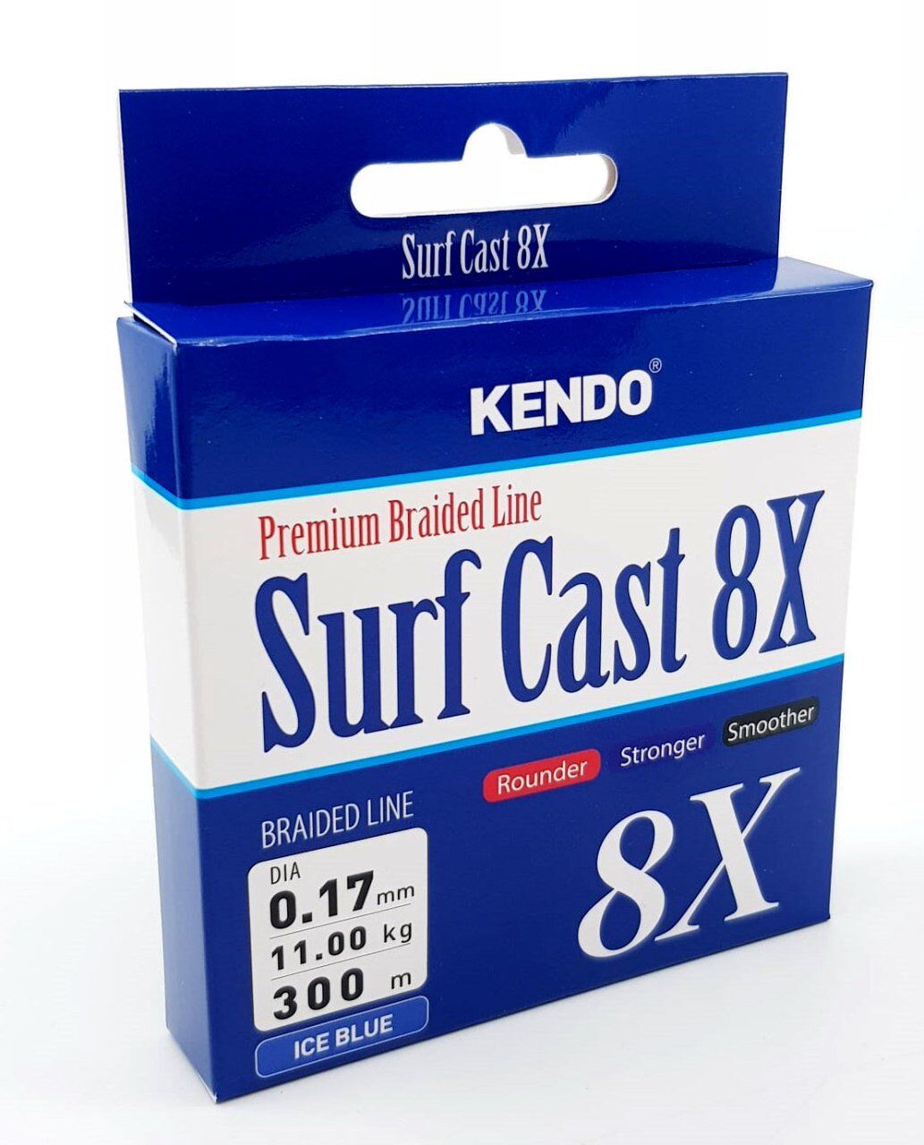 Kendo Surf Cast 8X Fıghtıng 300 mt Örgü İp ( ICE BLUE) 0,10 mm