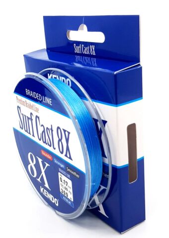 Kendo Surf Cast 8X Fıghtıng 300 mt Örgü İp ( ICE BLUE) 0,10 mm