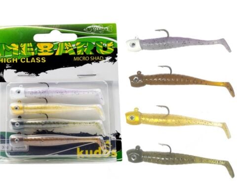 MEBARU MICRO SHAD 65MM 3.8GR NATURAL MIX