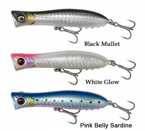 Savage Gear Gravity Popper 11cm 25gr White Glow