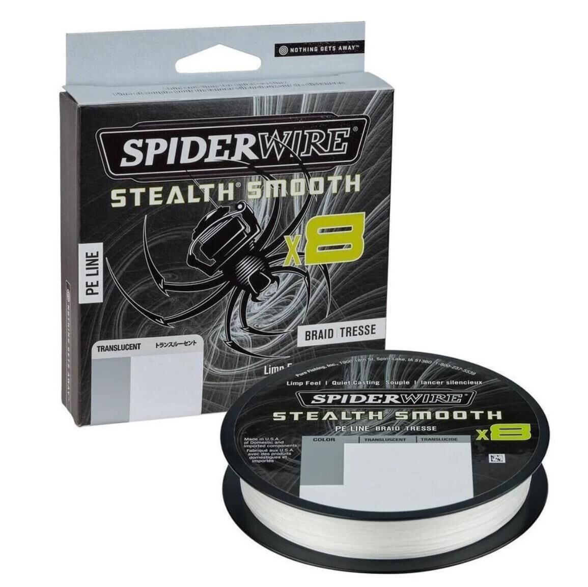SpiderWire Stealth Smooth x8 Pe Braid 300m Translucent Örgü İp 0.15 mm