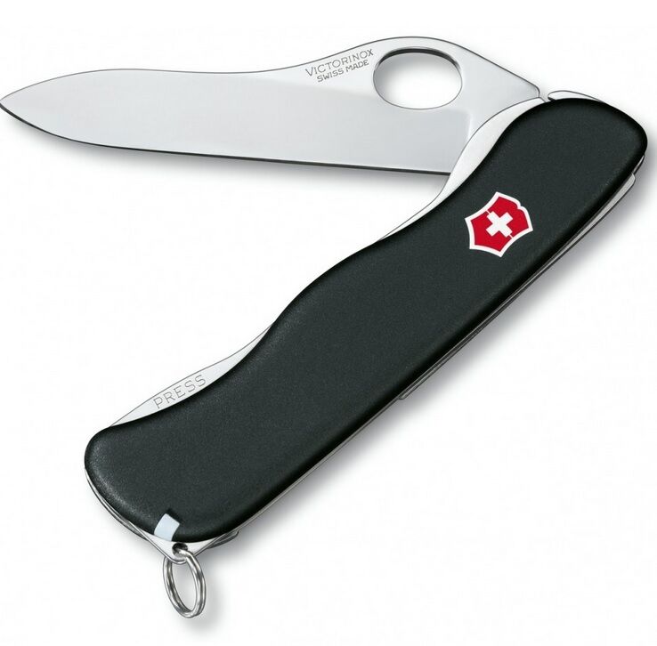 Victorinox 0.8416.M3 Sentinel Tek El Çakı Düz Ağız Siyah