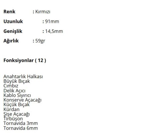 Victorinox 1.3603 Spartan Çakı
