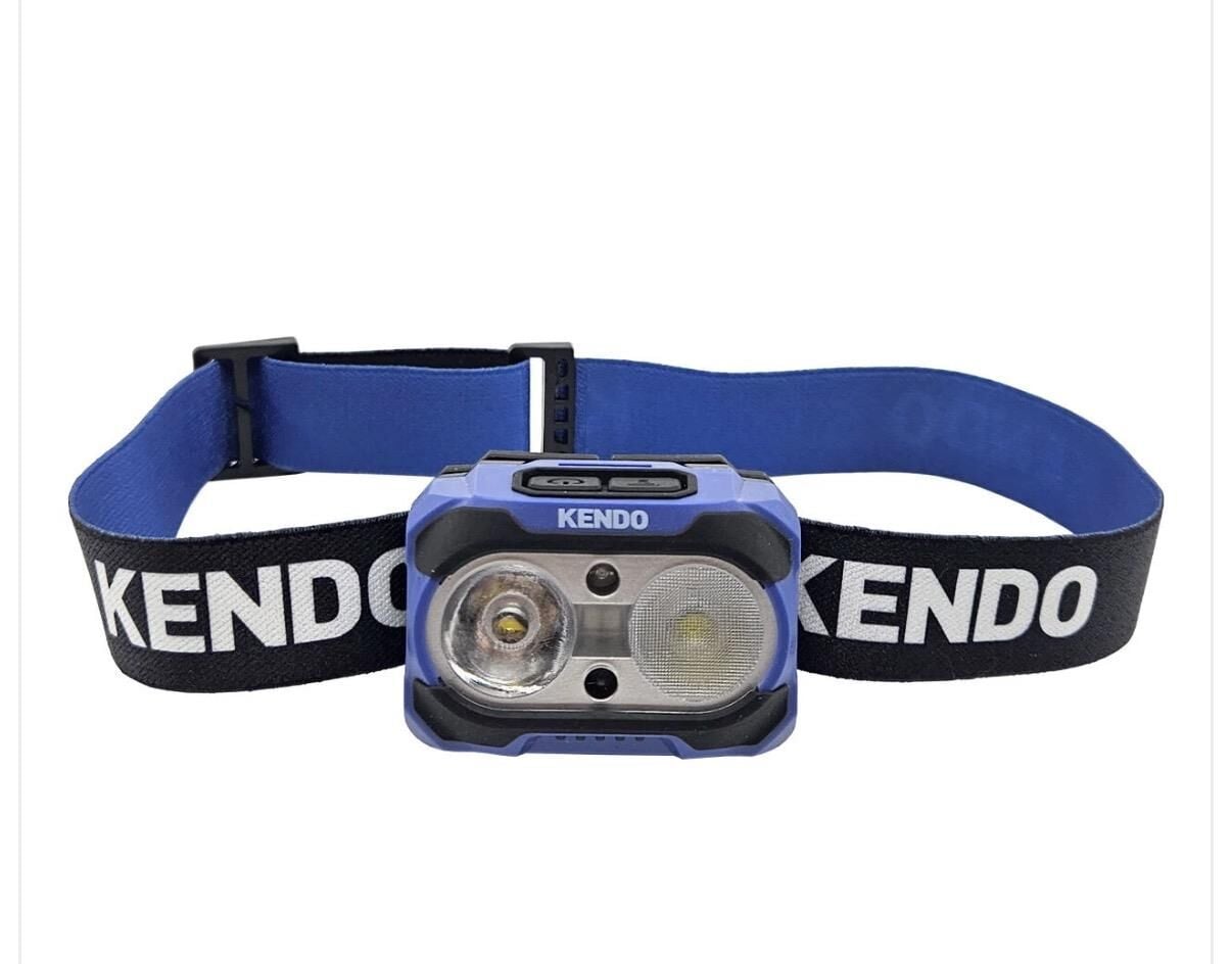 Kendo 600 Lümen Sensörlü Şarj Edilebilir Kafa Lambası