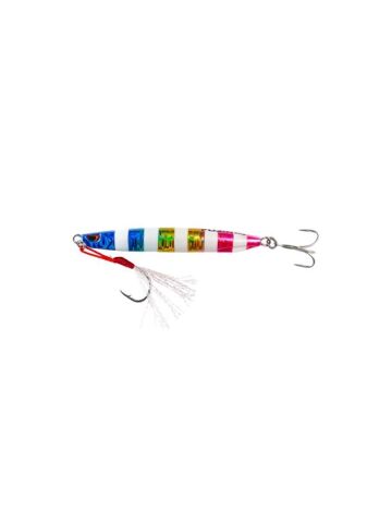 Fujin Metal Cast 60gr Shore Jig Metal Yem MT23 Jolly Zebra Glow