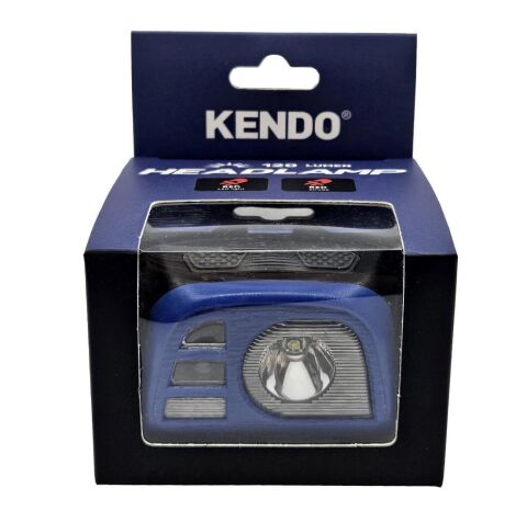 Kendo 120 Lümen Sensörlü Şarj Edilebilir LED Kafa Lambası